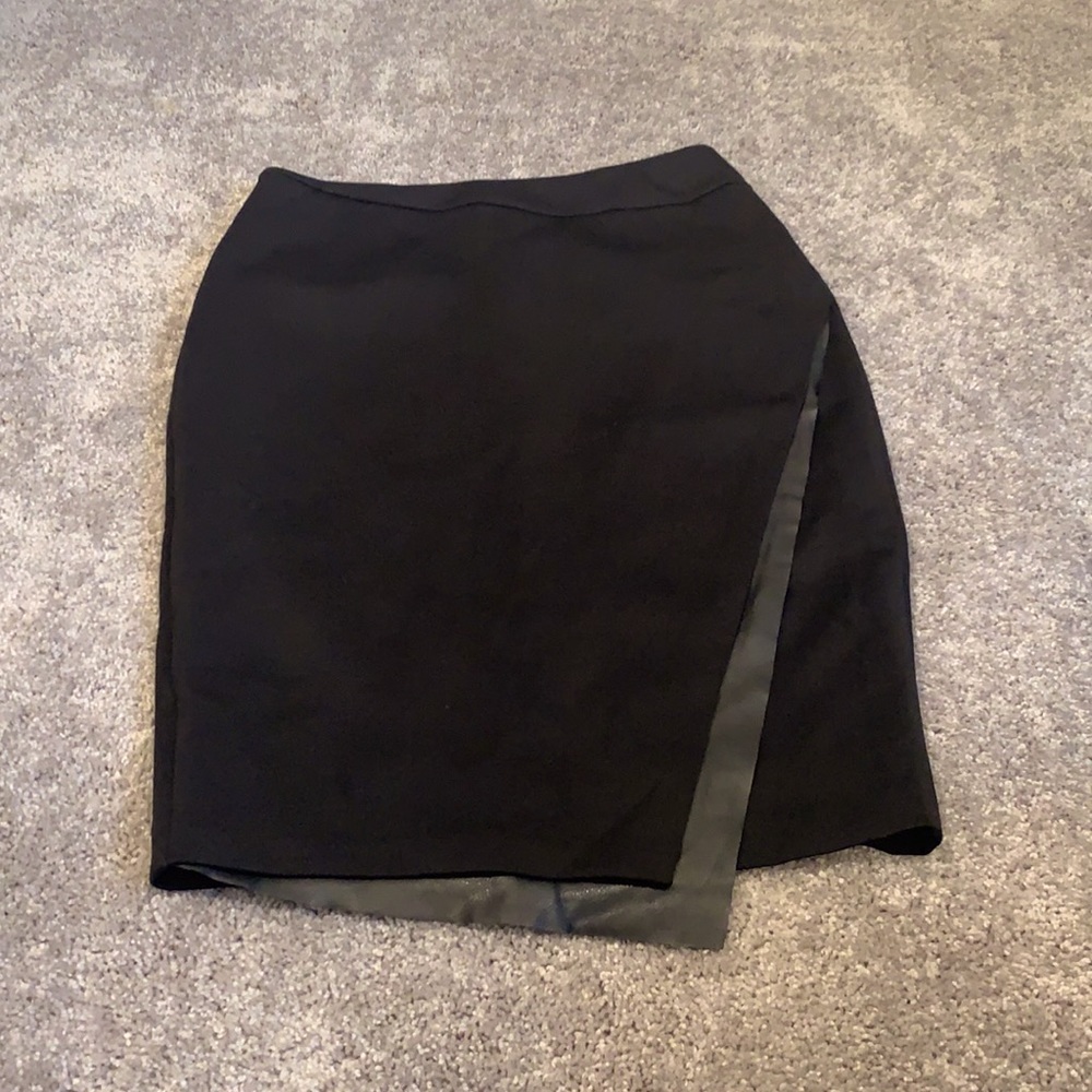 Knee length skirt